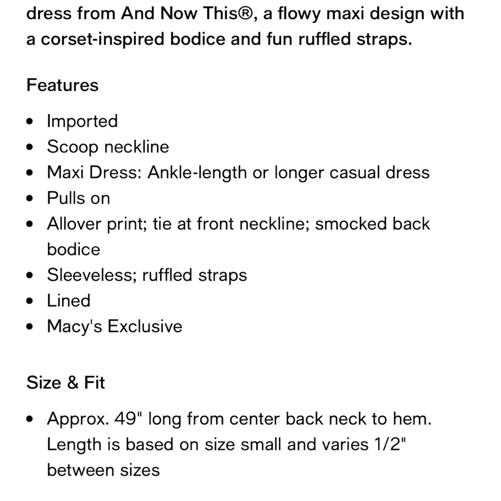 And Now This Maxi Dress - Picture 8 of 8